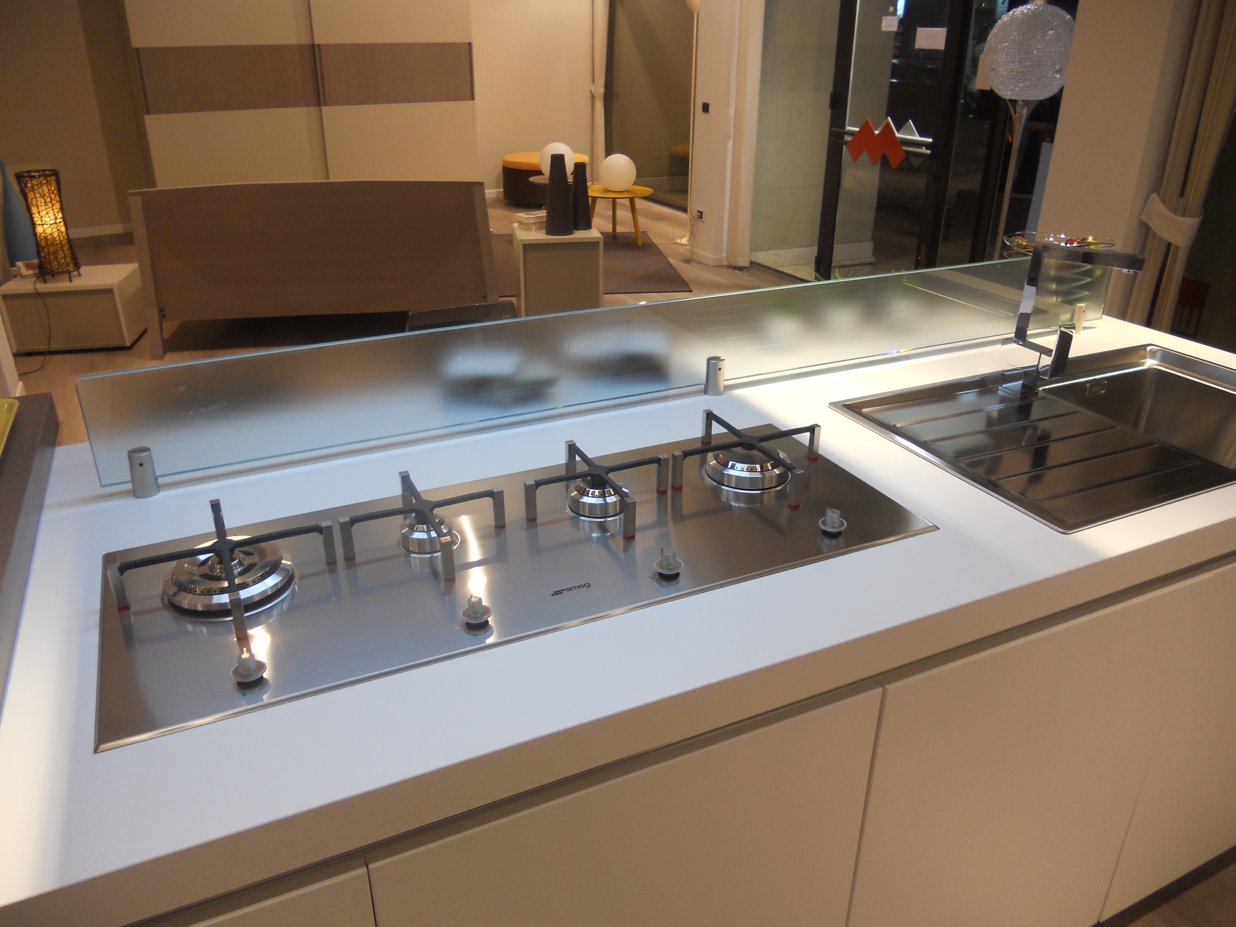 Cucina grigia colore pareti : cucina rovere grigio colore pareti ...
