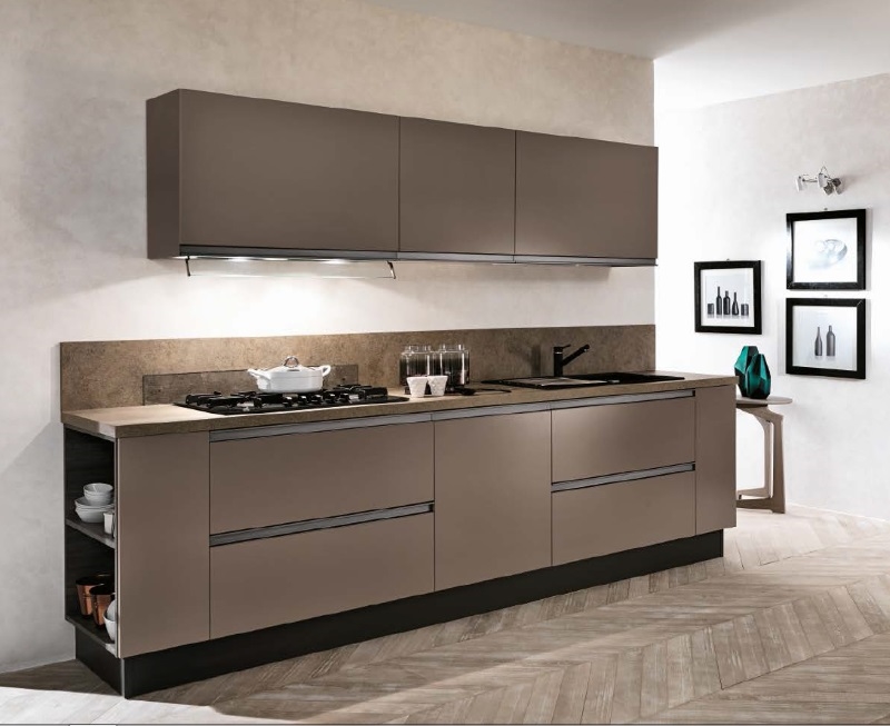 Pareti cucina grigio perla Cucina color tortora