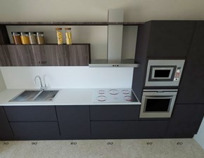 Cucina moderna lineare Astra Sp22 a prezzo ribassato
