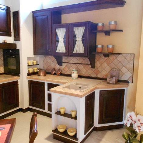 Cucina ad angolo zappalorto modello paolina classica scontata del ...