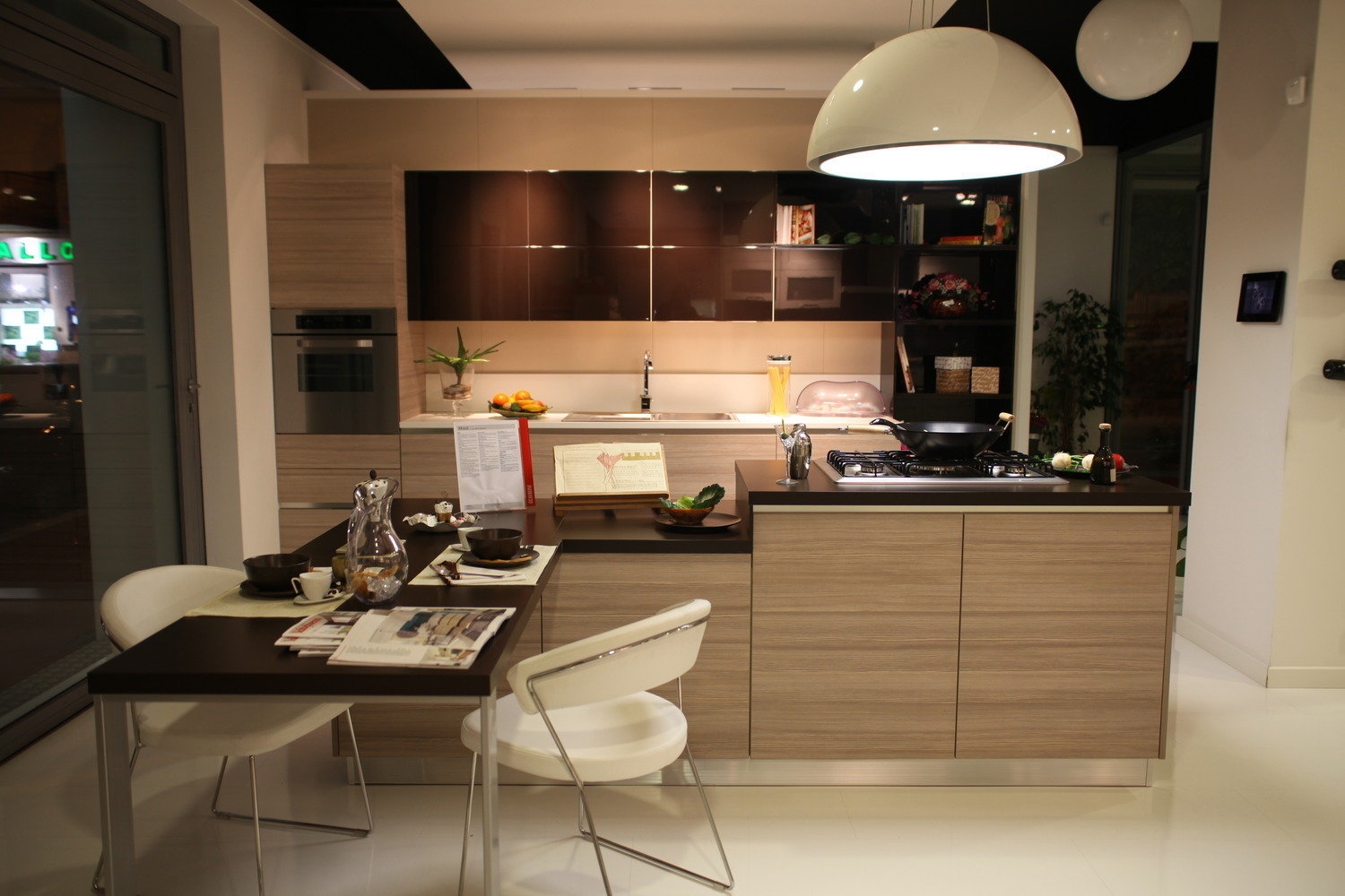 Cucina bianca lavello nero: cucina scavolini in promozione ...