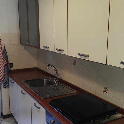 Cucina a scomparsa usata