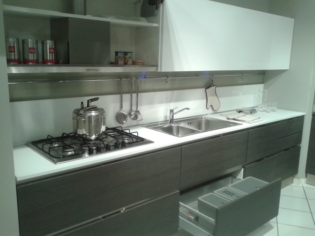 Lavello cucina grigio: cucina snaidero abaco by strip moderna ... Cucine veneta prezzi 2016