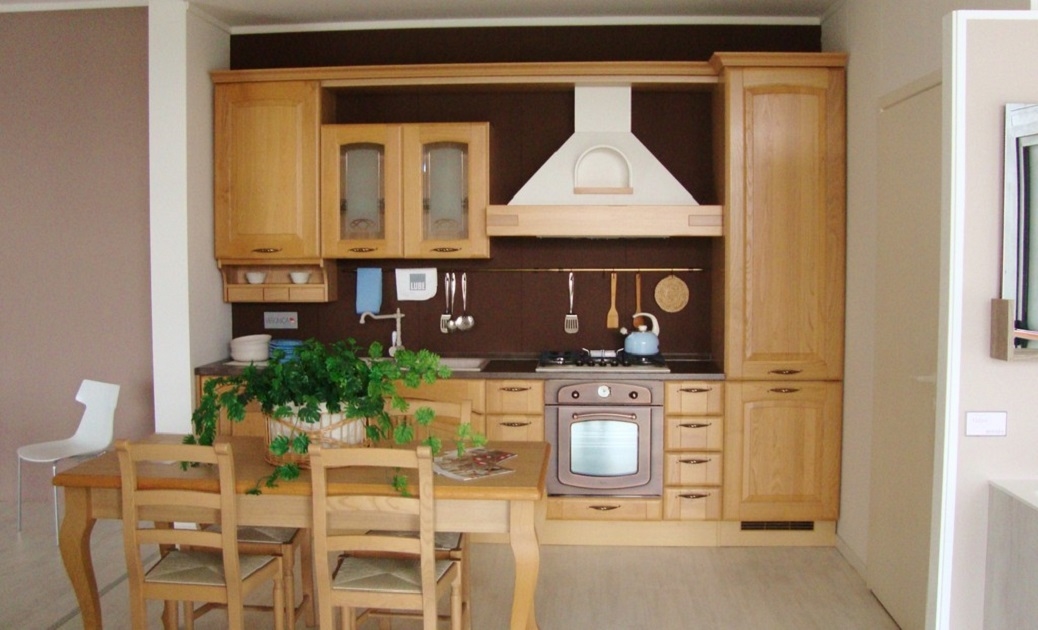 Cucine classica lineare scontata del 41% cucine a prezzi scontati