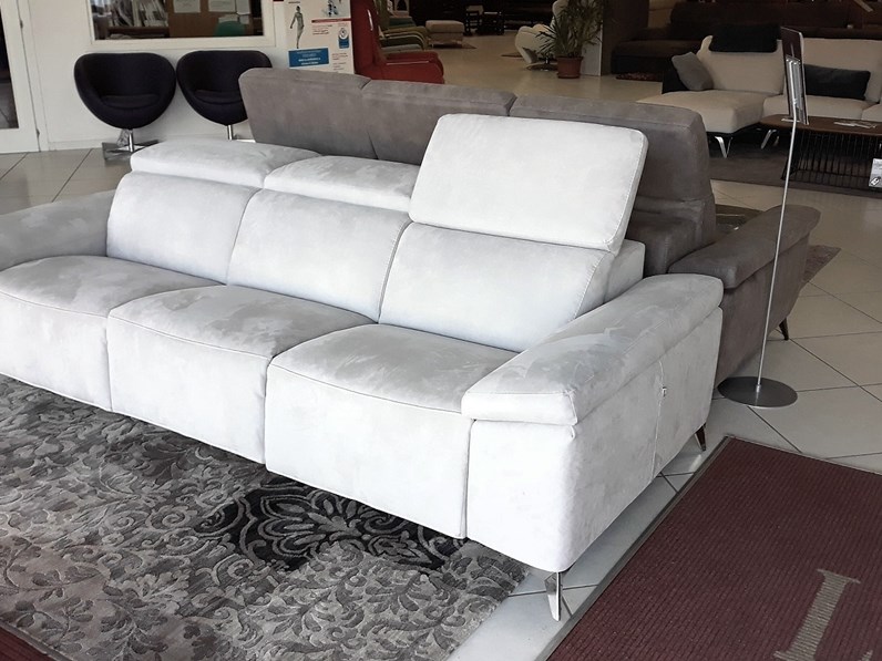 Divano relax York large Rosini salotti PREZZI OUTLET