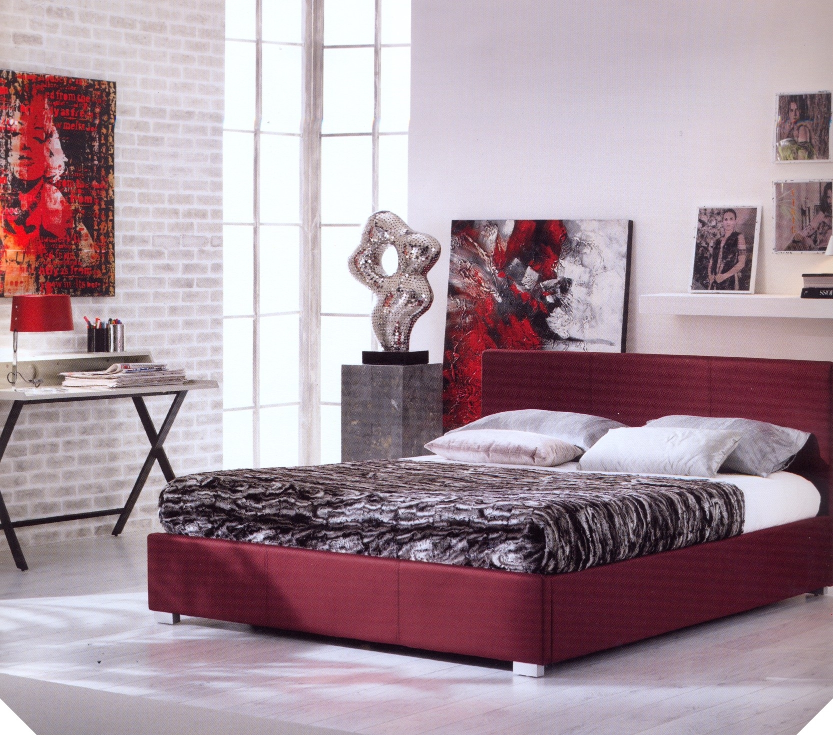 Letto singolo malm ikea bianco : letto a castello con scivolo ...