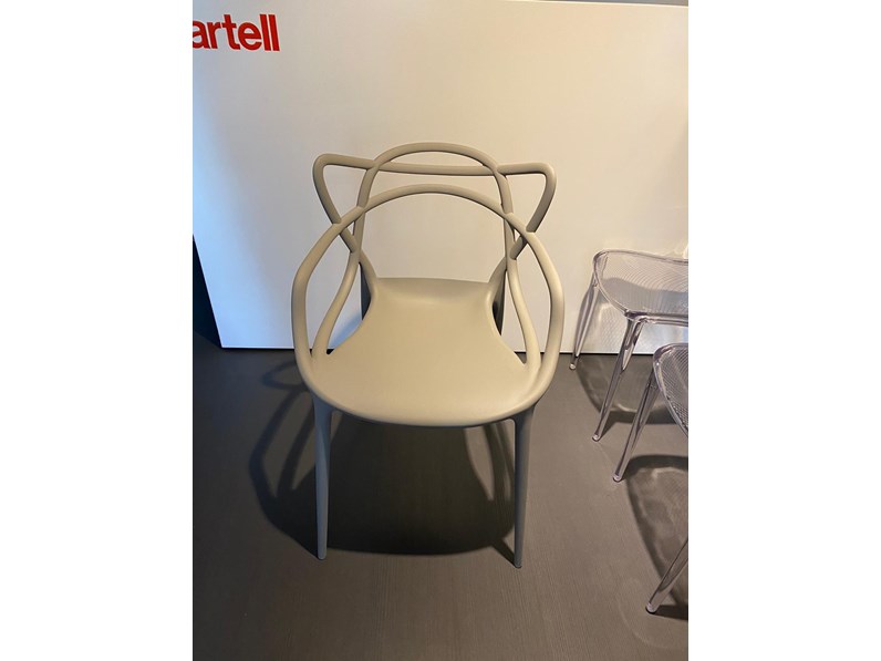 Sedia con braccioli Masters Kartell a prezzo scontato