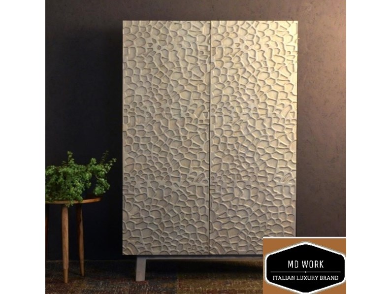 MADIA ALTA COMPLETAMENTE IN LEGNO DI MANGO ORIGINALE