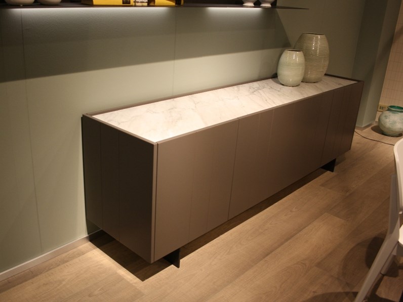 Madia in laccato opaco stile moderno Collezione about details Novamobili