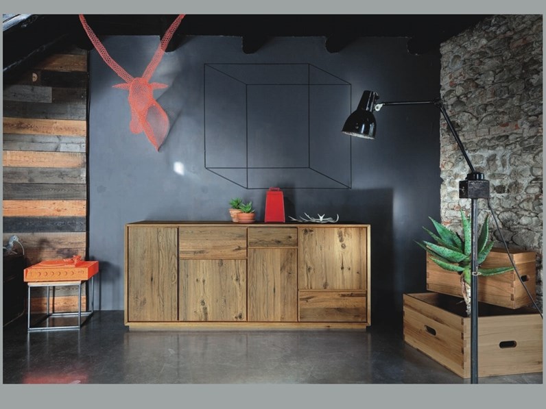 Madia in legno stile moderno Nook Alta corte