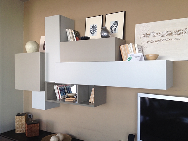 Illuminazione parete attrezzata ~ canlic for . Pareti attrezzate moderne
