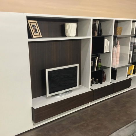 Parete attrezzata poliform modello wall system scontato del 40 ...