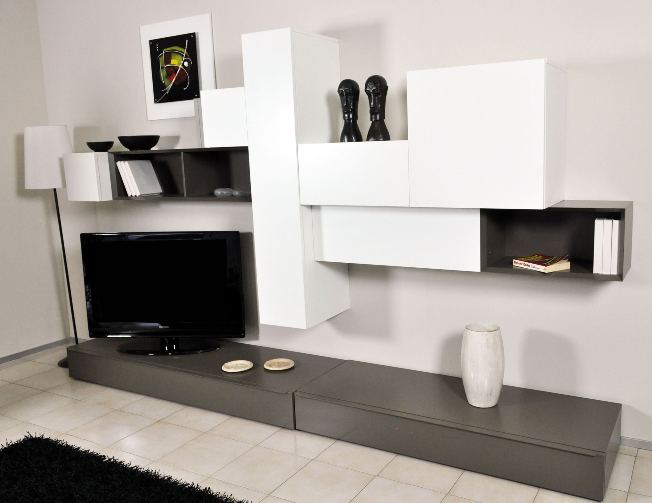 Arredamento soggiorno moderno prezzi: pareti attrezzate per il ...
