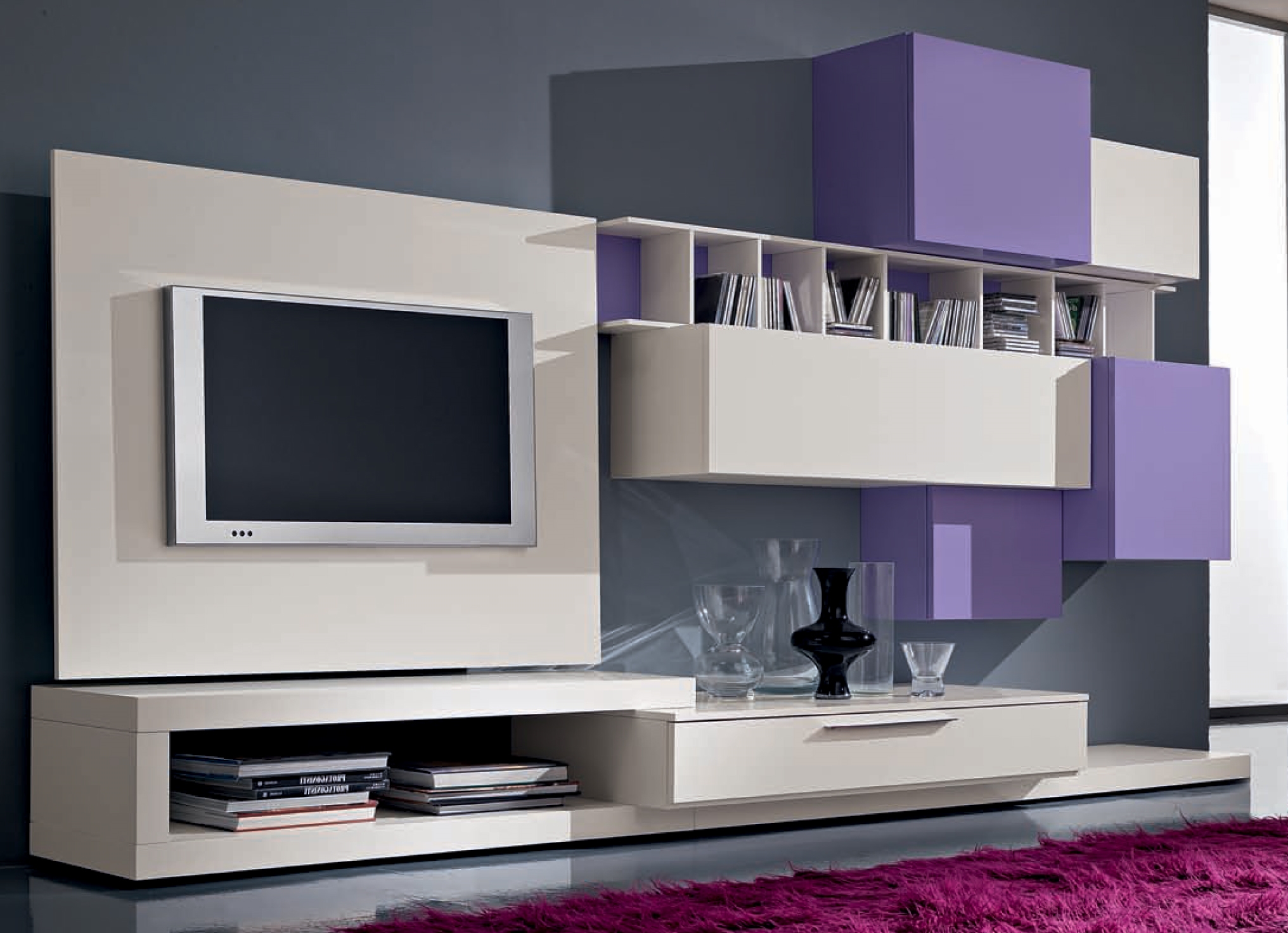 Parete attrezzata per tv pollici ~ canlic for .