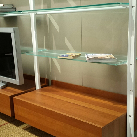 Soggiorno desalto armida legno librerie design soggiorni a ... Libreria soggiorno design