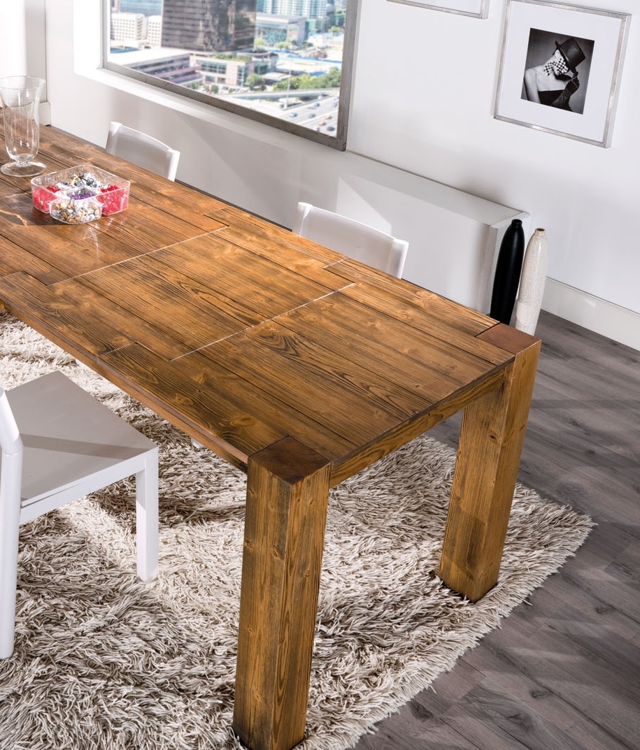Tavolo allungabile interamente legno team: tavolo allungabile in ...