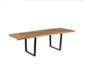 Tavolo in legno rettangolare Tavolo legno industrial bristol Nuovi mondi cucine a prezzo scontato
