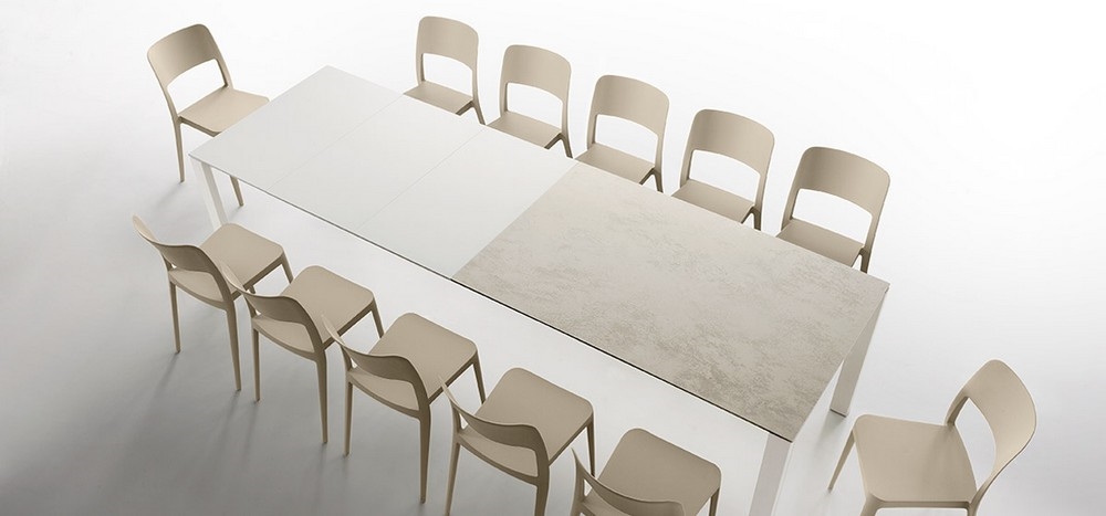 Tavolo piano quattro finiture myrtle: tavolo marte vetro grafite ... Tavolo marte mondo convenienza