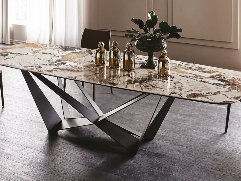 Tavolo Skorpio keramik Cattelan a prezzo scontato