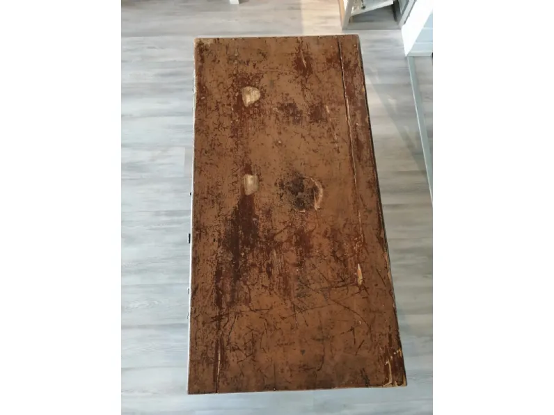 Cassapanca in stile arte povera con un ribasso imperdibile