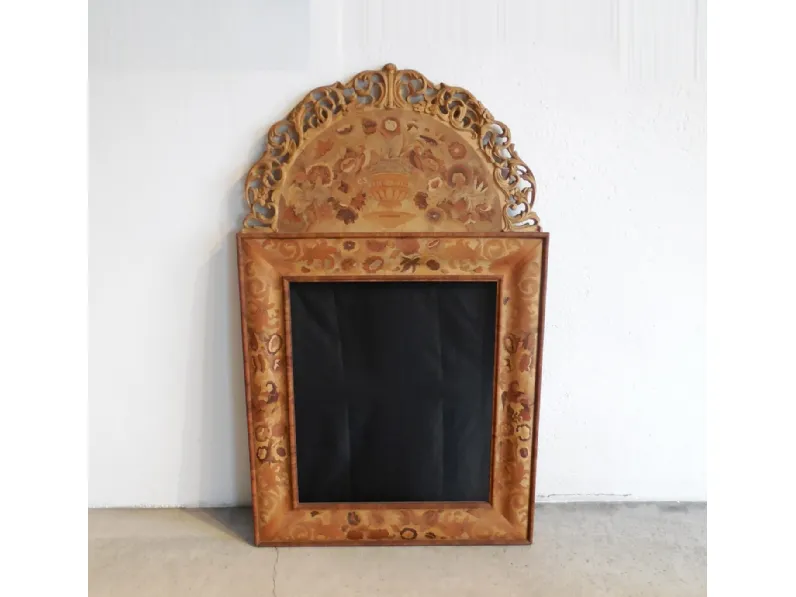 Mobile di Antiquariato in stile neoclassico Specchiera intarsiata bois de rose in Offerta Outlet