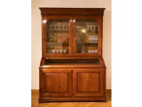 Credenza d'antiquariato modello Vetrina ciliegio massello a PREZZO SCONTATO