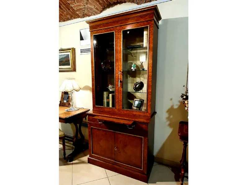 Mobile di antiquariato modello Vetrina provasi in radica di mirto in offerta