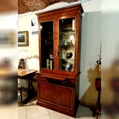 Mobile di antiquariato modello Vetrina provasi in radica di mirto in offerta