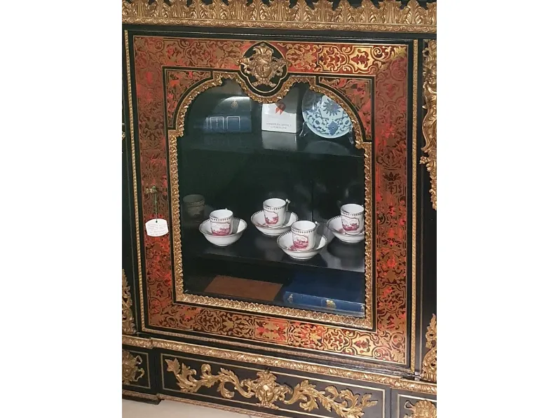 Cristalliera d'antiquariato in stile luigi xvi a prezzo scontato