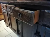 Credenza d'antiquariato in stile arte povera a prezzo Outlet
