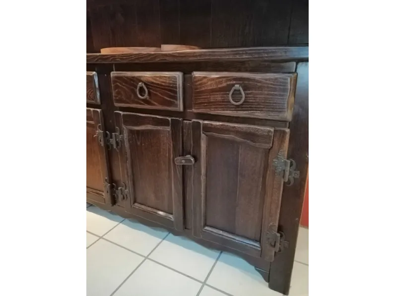 Mobile di antiquariato modello Credenza con alzata a prezzi outlet