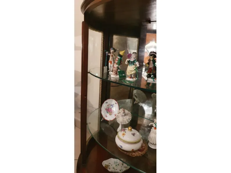 Cristalliera d'epoca in legno a prezzo scontato