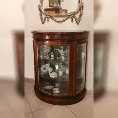 Mobile di Antiquariato in stile neoclassico Vetrinetta bassa in Offerta Outlet