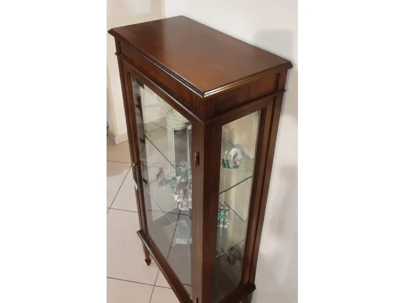 Cristalliera d'epoca in legno in Offerta Outlet