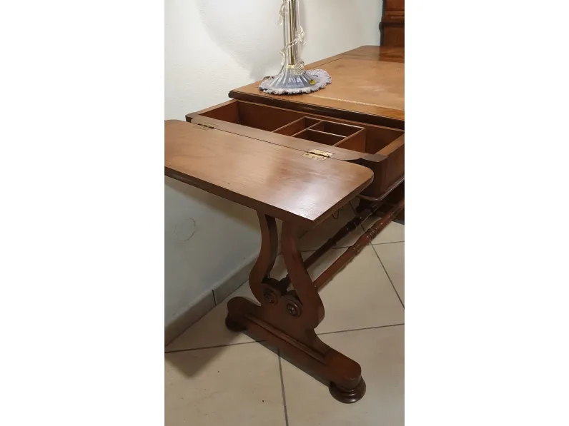 Mobile di antiquariato modello Scrittoio leggio in radica a PREZZO SCONTATO