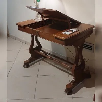 Mobile di antiquariato modello Scrittoio leggio in radica a PREZZO SCONTATO