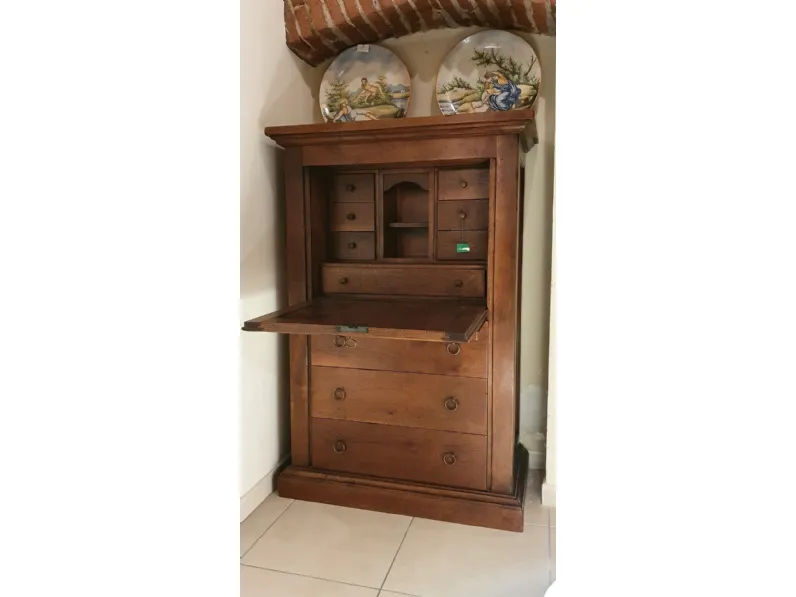Mobile di antiquariato modello Stipo con ribalta con forte sconto