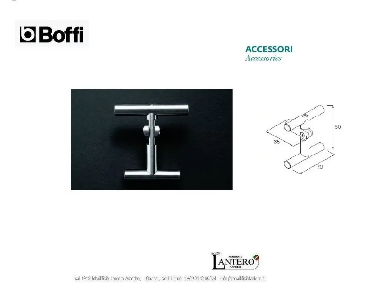Appendiabiti modello Boffi minimal kimbt01 Boffi a prezzo scontato
