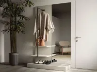 Appendiabiti Appendiabiti con boiserie e specchio Artigianale in laccato opaco a prezzo Outlet