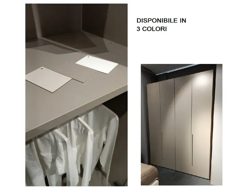 Armadio con ante battentimoderno4antepromo Collezione esclusiva a prezzo scontato