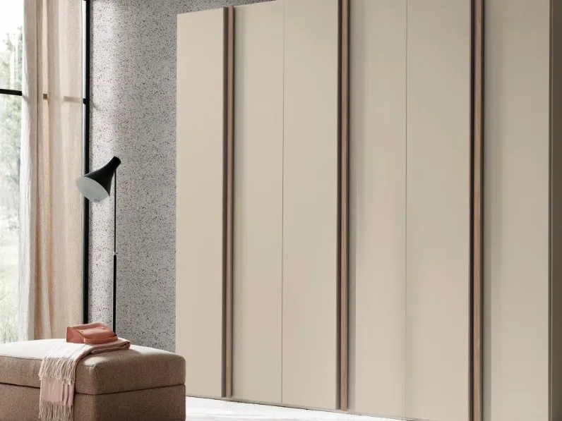 Armadio con ante battenti a prezzo scontato modello Abaco  122 night collection  di Collezione esclusiva 