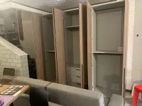 Armadio di Doimo cityline modello Adok in laminato materico con sconto -50%