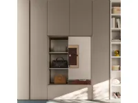 Armadio Amadio night 26 realizzato in laccato opaco di Orme scontato -40%