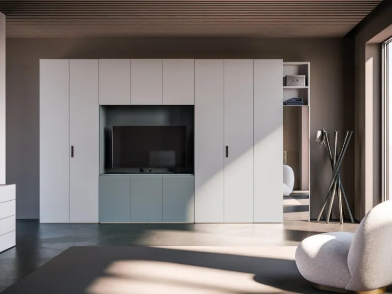 Armadio con ante battenti modello Liscia night 07 scontato del 32%