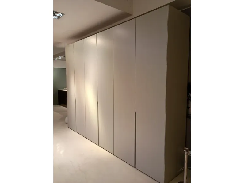 Armadio ante battenti in laccato opaco Manhattan di Pianca