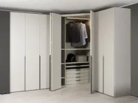 Armadio ante battenti in laccato opaco Mind player outlet di Diotti.com