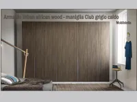 Armadio ante battenti in laminato materico Urban Mobilstella scontato 33%