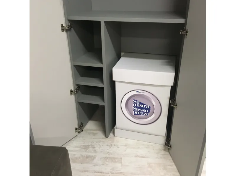 Armadio ante battenti in laminato opaco Armadio ferrimobili battente Ferrimobili scontato