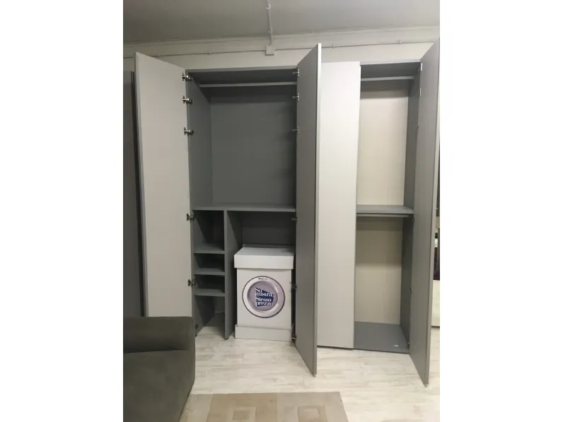 Armadio ante battenti in laminato opaco Armadio ferrimobili battente Ferrimobili scontato