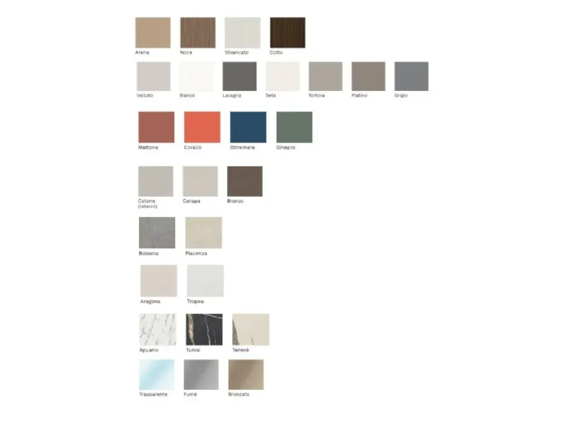 Armadio night 33 realizzato in laminato opaco di Orme scontato -40%